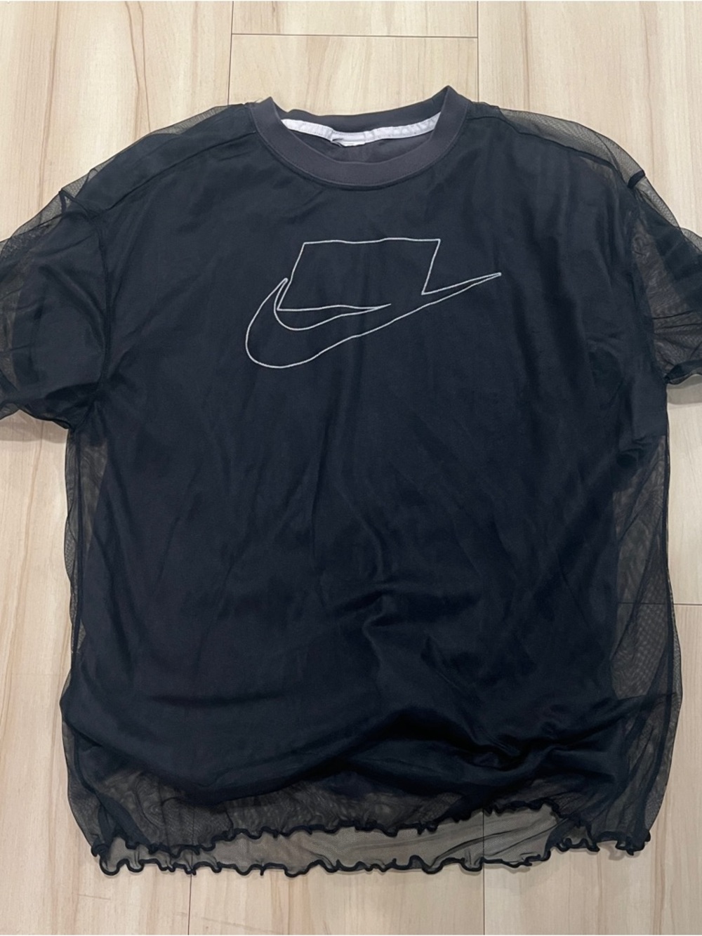 Nike Women’s Loose Fit Tee with Tulle